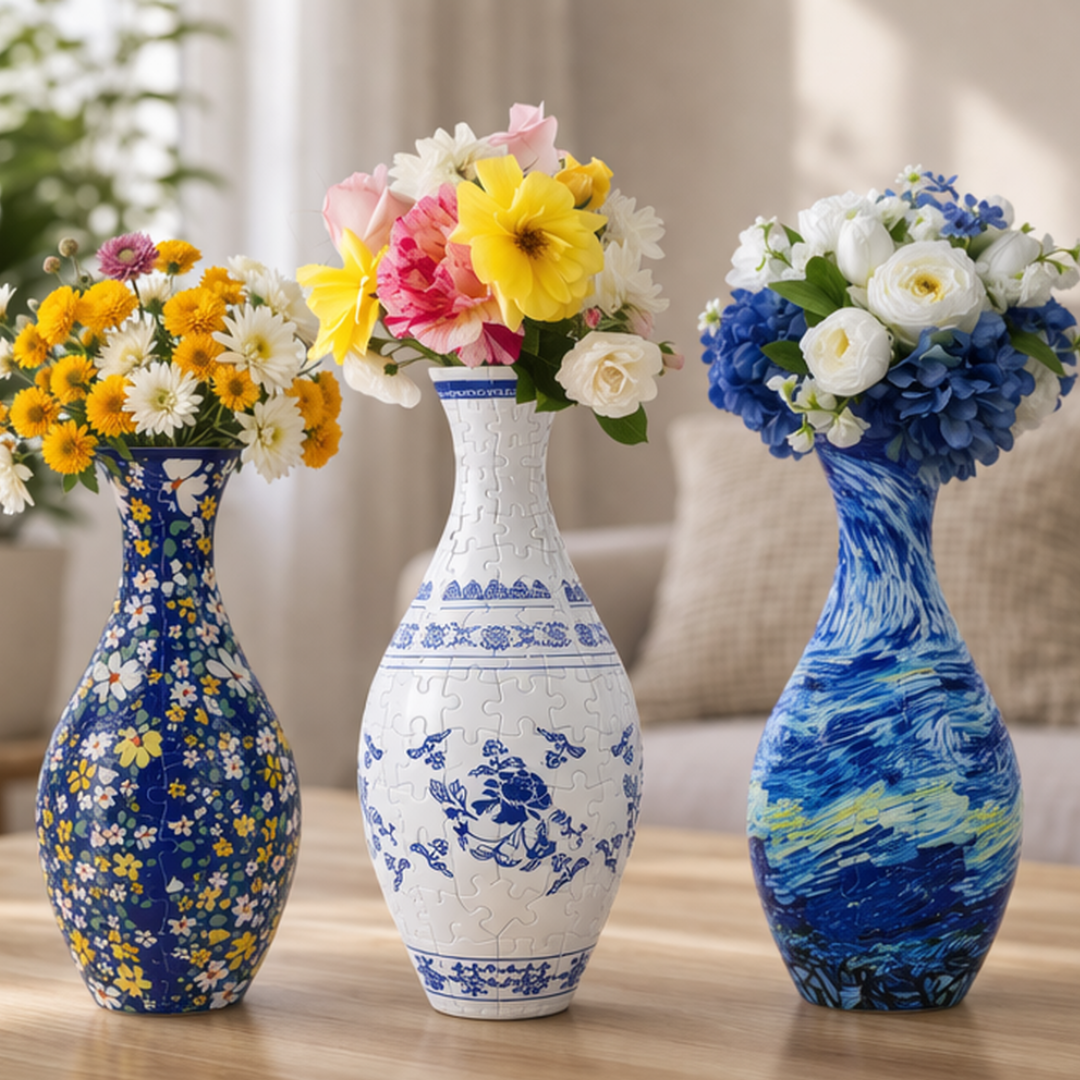 Blomexa™ – 3D-Vase mit 160 Teilen